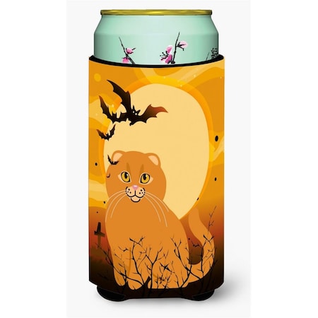 Carolines Treasures Halloween Scottish Fold Cat Tall Boy Beverage Insulator Hugger BB4453TBC